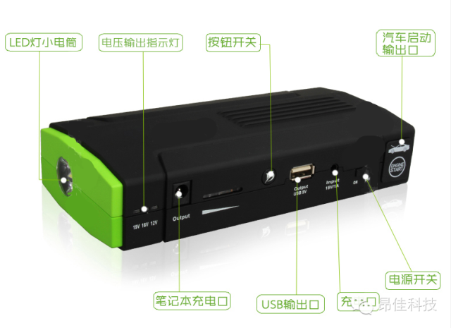 尊龙凯时人生就是博汽车应急启动电源接口