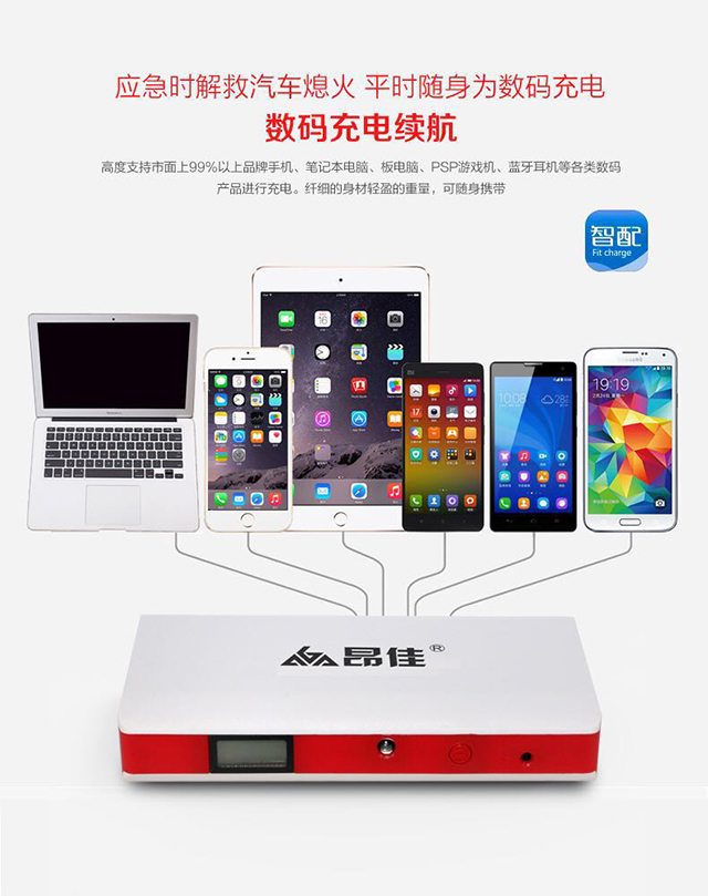 多功能尊龙凯时人生就是博汽车应急启动电源